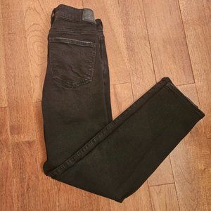 American Eagle Stretch High Waisted Jeans Black (10)